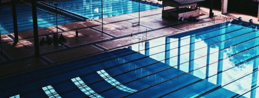 indoor swimming pool during day
